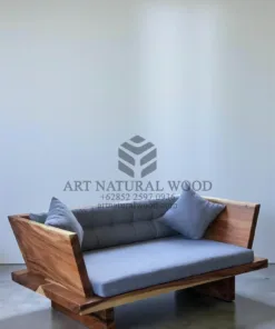 kursi sofa kayu trembesi minimalis modern-sofa tamu kayu solid minimalis