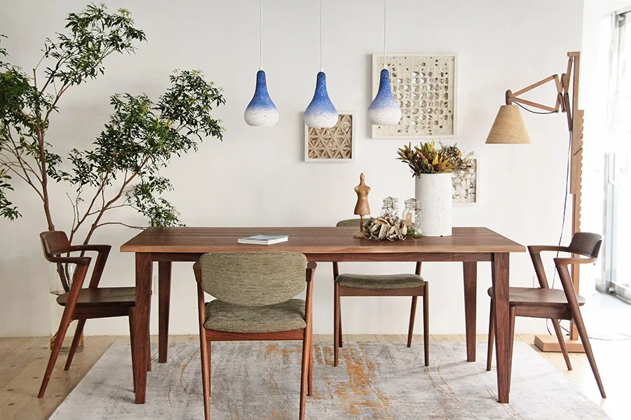 desain scandinavian ruang makan