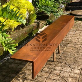 ambalan tv gantung minimalis kayu jati solid