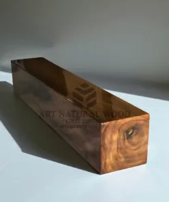 bangku balok minimalis kayu trembesi solid