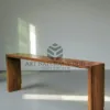 meja konsul minimalis kayu solid sederhana