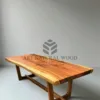 meja makan kayu utuh trembesi antik natural minimalis-meja trembesi-meja antik minimalis