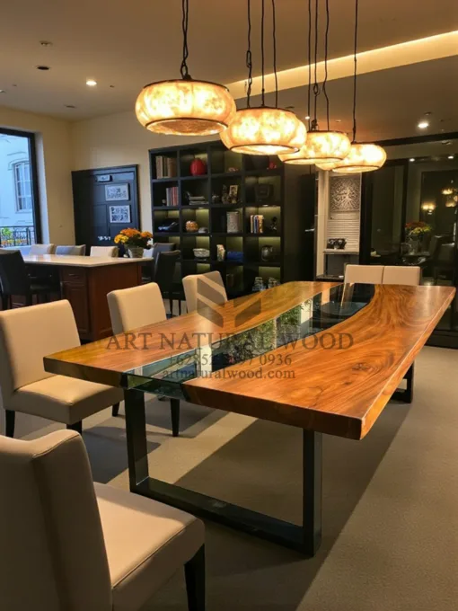 conference table kayu solid