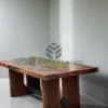 meja kayu antik trembesi solid-meja antik minimalis-meja kayu besar
