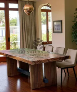 meja kayu antik trembesi solid-meja antik minimalis-meja kayu besar