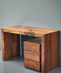 meja komputer kayu solid minimalis modern-meja kerja minimalis-meja kantor kayu