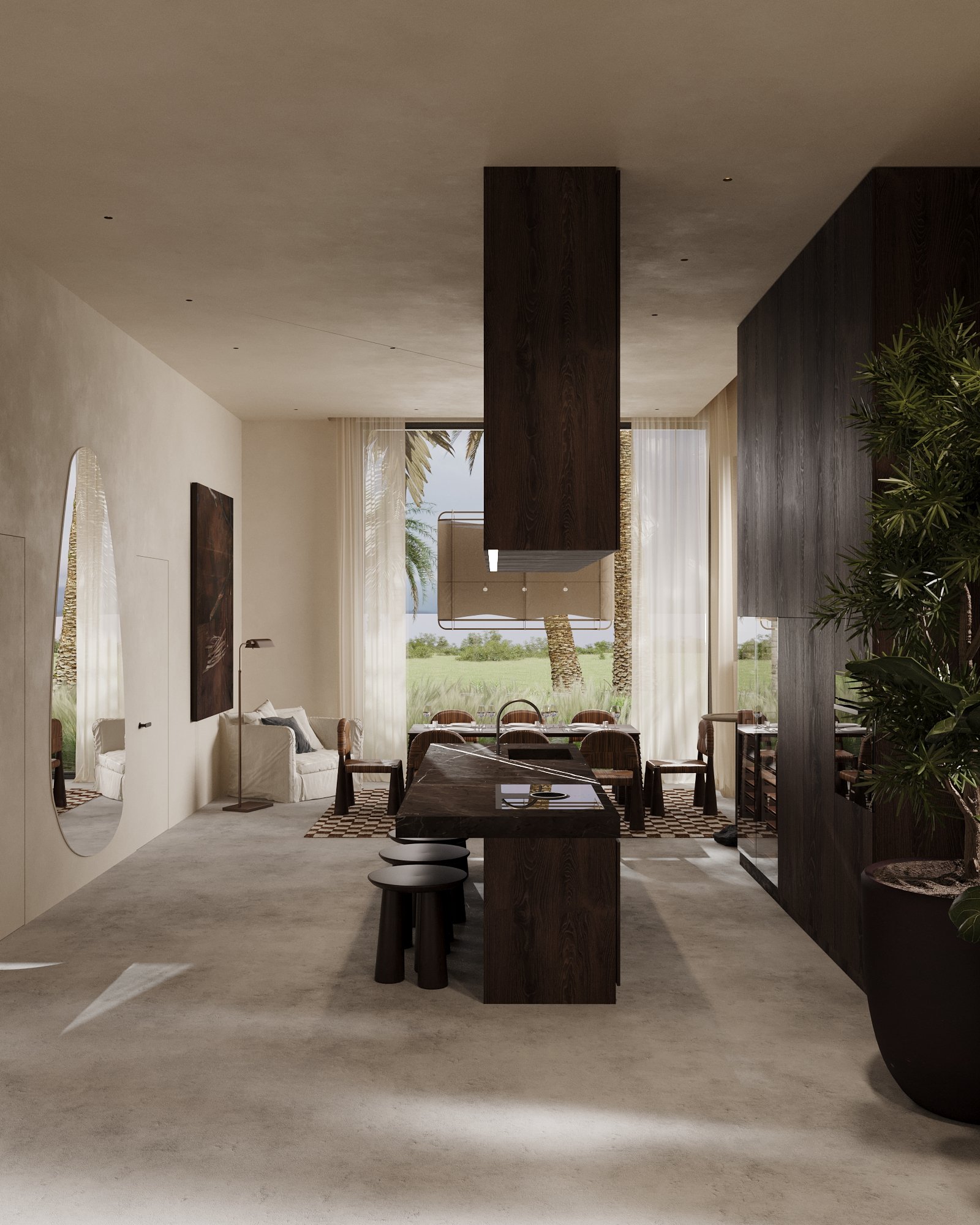 5 Tips Desain Interior Villa Aesthetic ala Villa Bali - Art Natural Wood