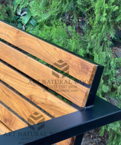 kursi taman besi minimalis industrial