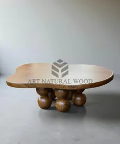meja lesehan kayu jati solid