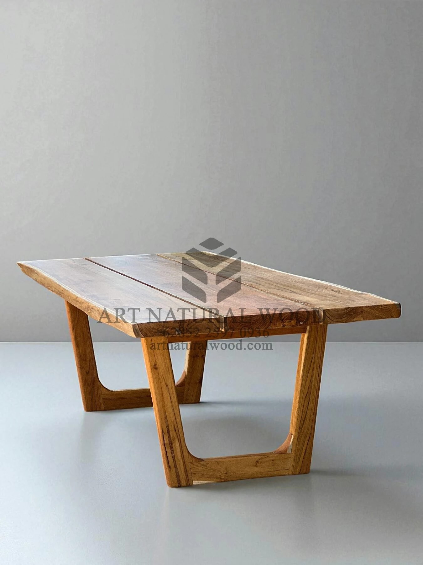 meja makan kayu jati outdoor
