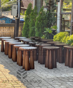 meja side table minimalis kayu solid