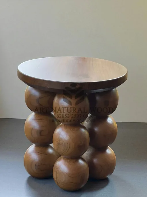 side table minimalis kayu jati solid