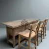 rustic bar table solid teak wood