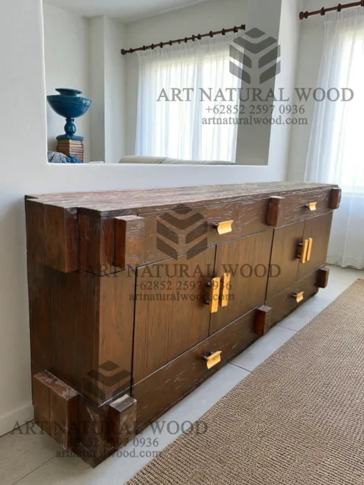 custom cabinet kayu jati solid