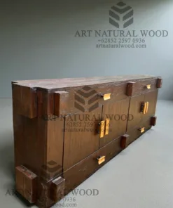 custom cabinet kayu jati solid