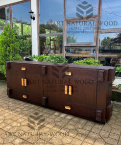 custom cabinet kayu jati solid