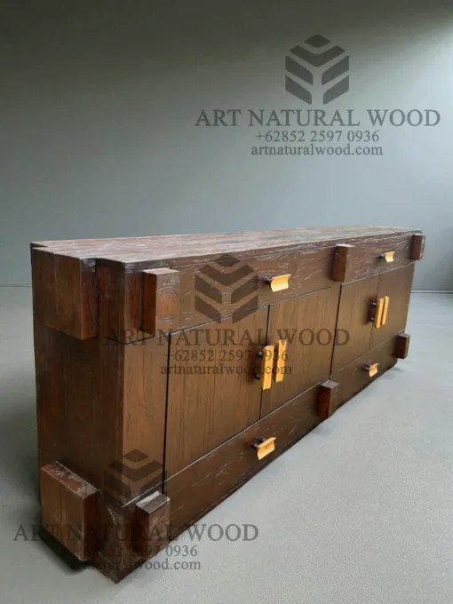 custom cabinet kayu jati solid