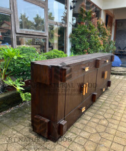 custom cabinet kayu jati solid