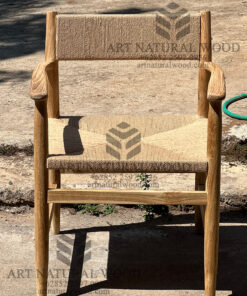 custom kursi makan rotan minimalis modern