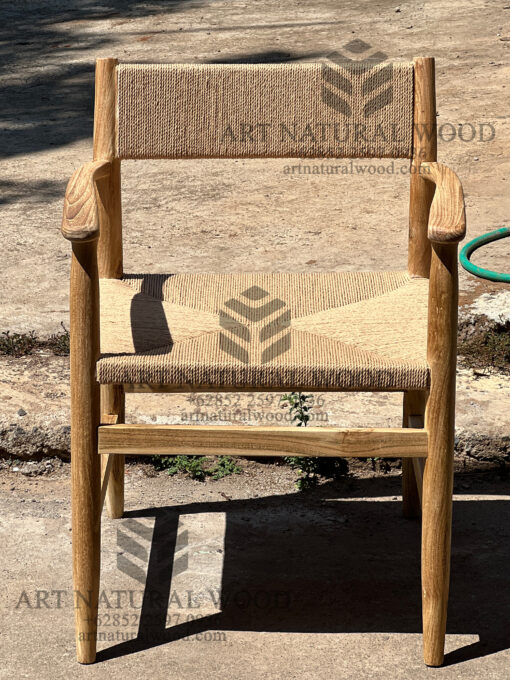 custom kursi makan rotan minimalis modern