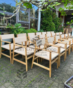 custom kursi makan rotan minimalis modern