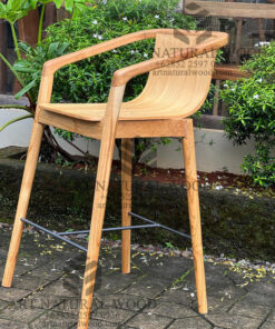 kursi bar custom desain minimalis modern