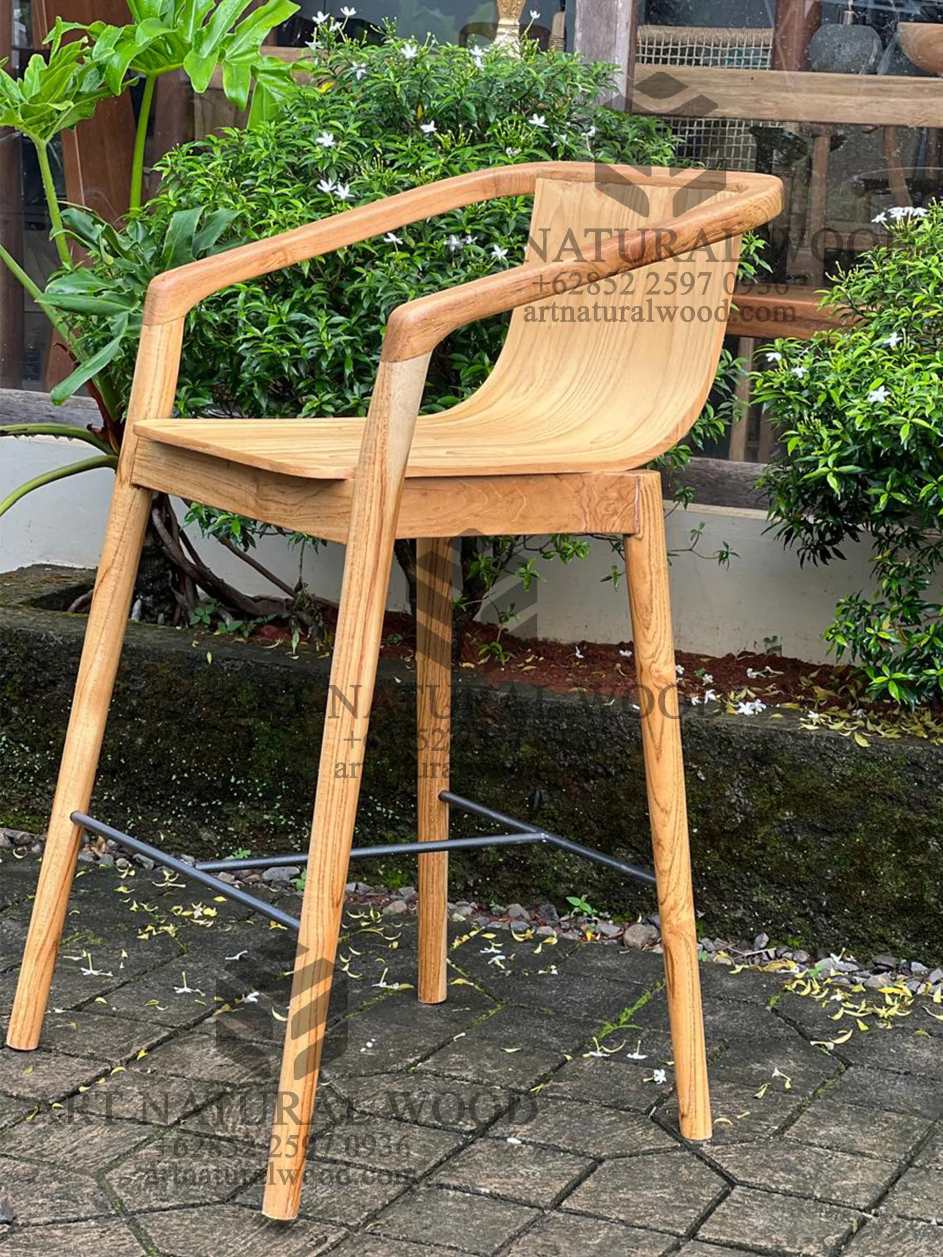 kursi bar custom desain minimalis modern
