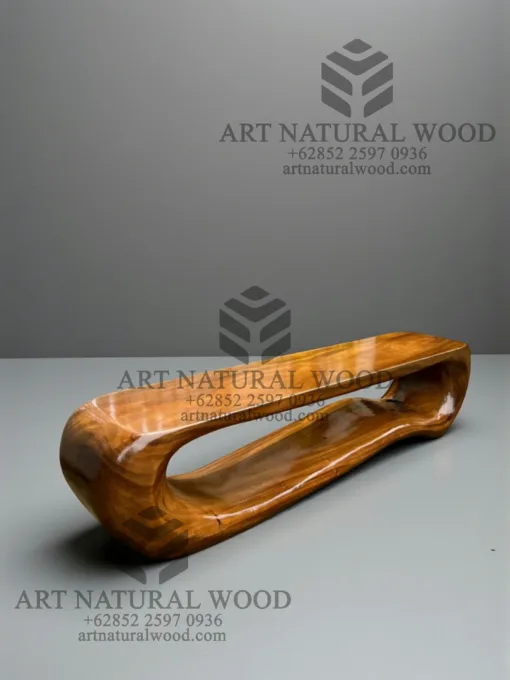 meja tv kayu solid unik