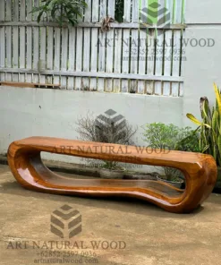 meja tv kayu solid unik