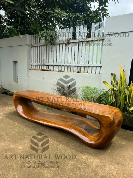 meja tv kayu solid unik