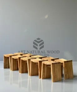 stool outdoor kayu jati solid